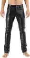 Produktbild: Bockle® NEW 411 Leather Jeans Herren Lederhose Echtleder, W36/L36