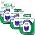 Produktbild: 3x GUM Expanding Floss Zahnseide a 30m weich u. reißfest (0,11 EUR pro m)