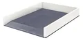 Produktbild: LEITZ Briefablage WOW Duo Colour - perlweiß/grau 53611001