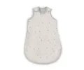 Produktbild: Ehrenkind® Babyschlafsack | Rund 2.5 TOG | Bio-Baumwolle | Ganzjahres Schlafsack Gr. 74/80 | Natur-Graue Tropfen | Oeko-Tex | Winter und Sommer für Kinder