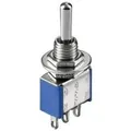 Produktbild: Wentronic Goobay Kippschalter Miniatur - EIN-AUS-EIN, mit Lötösen (10022)