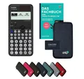 Produktbild: CASIO Taschenrechner fx-810DE CW inkl. Schutztasche Blau & Fachbuch (96 Seiten, DIN A5)