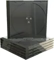 Produktbild: MediaRange BOX31 -50 CD-Leerhülle (für 1 Disc, 10.4mm, 50er Pack) schwarzes Tray