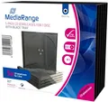 Produktbild: 100 Mediarange CD Hüllen 1er Jewelcase 10,4 mm für je 1 BD / CD / DVD schwarz