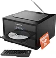 Produktbild: CD-Player Radio DAB+/FM, Bluetooth, USB/AUX-In, Alarm, Oakcastle DAB400, GEPRÜFT