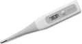 Produktbild: OMRON Flex Temp Smart digitales Fieberthermometer, wasserfest, zur genauen Messung oral, rektal und axillar, austauschbare Batterie, flexible Spitze zur sanften, schnellen Messung in nur 10 Sekunden