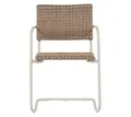 Produktbild: Schou Gartenstuhl Camille Gartenstuhl Polyrattan natur, grau.