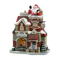 Produktbild: Lemax Christmas Village The Santa Shop, batteriebetriebene LED, 35039