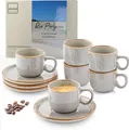 Produktbild: SÄNGER Espressotassen Set Rio Perlgrau 12 teilig für 6 personen