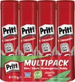 Produktbild: Pritt Klebestift, sicherer Kleber für Kunst & Kinder (4x 11g Pritt Stift) Kleber