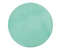 Produktbild: Gözze - Premium Rutschfester Runder Badezimmerteppich, RIO, 100% Microfaser, Ø 110 cm - Mint