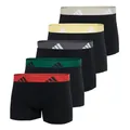 Produktbild: adidas Herren Trunk (5PK) -Active Flex Cotton Boxershorts, 904 Assorted, XXL (5er Pack)