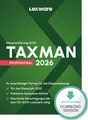Produktbild: LEXWARE TAXMAN professional 2026 / Jahr 2025, 1-Platz Lizenz, Versand per Nachr.