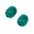 Produktbild: 2 hochwertige Rollen, Frontrollen, Rädchen, Ersatzräder, passend für Vorwerk Teppichbürste EB360, EB370, EB400 Ersatzrad Rad Rolle Laufrolle Ersatzrad - Hervorragende Qualität
