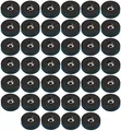 Produktbild: Adam Hall Hardware 4906 M40 AH - 40er Set Gummifuß 38 x 10 mm schwarz im Beutel