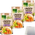 Produktbild: Edeka Bio Linsenwaffeln High Protein 3er Pack 3x90g Packung usy Block