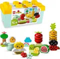 Produktbild: LEGO 10984 DUPLO My First Biogarten Bausteine-Box Bauernhof Set Lernspielzeug