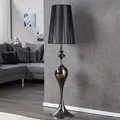 Produktbild: Stehlampe 160cm Klassisch edel mit Schalter Schwarz Wohnzimmer