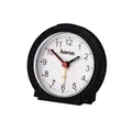 Produktbild: Wecker Classic Geräuscharm Schwarz/weiß 186335 - Hama