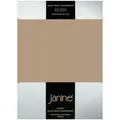 Produktbild: Janine Jersey Elastic Spannbetttuch 90x190 cm - 100x220 cm | nougat - braun