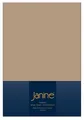 Produktbild: Janine Spannbettlaken Elastic-Jersey Baumwolle/Comfort Elastic 5002, Größe:100 x 200 cm, Farbe:Nougat 37