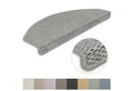 Produktbild: Metzker® Stufenmatte Stufenmatten Göteborg halbrund Grau 16 Stück, halbrund, Höhe: 8 mm, 16 Stück - Grau