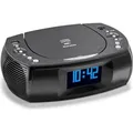 Produktbild: Karcher UR 1309D Radiowecker mit MP3 / CD Player und DAB+ USB-Charger & Batterie Backup Funktion - Schwarz