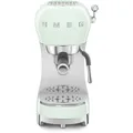 Produktbild: SMEG ECF02PGEU Espresso-Kaffeemaschine 50's Style, Pastellgrün, Siebträger