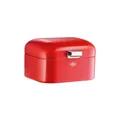 Produktbild: WESCO Mini Grandy Brotkasten in der Farbe rot, pulverbeschichtetes Stahlblech, Lüftungslöcher und stabiler Handgriff