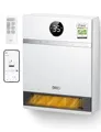 Produktbild: Dreo Smart Wandkonvektor, 30° Lüfterauslass, 2000W, einstellbarer Thermostat, Fernbedienung, Wochentimer, einfach zu montierende Heizung für den Innenbereich, kompatibel mit Alexa