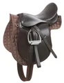 Produktbild: Kerbl Covalliero Sattelset, Haflinger, braun, 17,5 Zoll, Kammerweite Sattel 34,5cm, Länge Sattelgurt