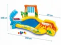 Produktbild: AM212 INTEX 57444 DINOSAUR PLAY CENTER, age 3+ Pool Spielplatz