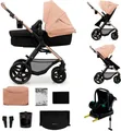 Produktbild: Kinderkraft Kombi-Kinderwagen MOOV 2 4in1 EVA, (Set), mit EVA-Rädern