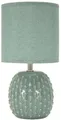 Produktbild: Mauro Ferretti Nachttischleuchte Pontus E14 Ø 14x27 cm salbeigrün