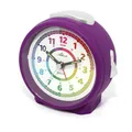 Produktbild: Kinderwecker ohne Ticken Lila Violett für Mädchen Geschenk Einschulung - 1999/8