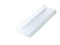Produktbild: Wandanschlussprofil 120 mm, Alu pressblank inkl. Dichtung (2050 mm)
