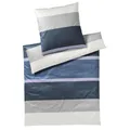 Produktbild: JOOP! Mako-Satin-Bettwäsche-Garnitur 4095 Mood Farbe Aqua Größe 155x220cm+80x80