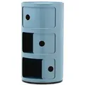 Produktbild: Kartell Container Componibili hellblau, Designer Anna Castelli Ferrieri, 58.5 cm
