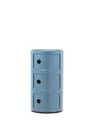 Produktbild: Kartell Componibili, Container 3-fächer, Hellblau