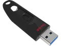 Produktbild: SANDISK Ultra USB-Stick, 128 GB, 100 MB/s, Schwarz