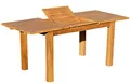 Produktbild: ASS Wuchtiger Teak Bigfuss Ausziehtisch Gartentisch 130-180x80 Holztisch Teaktisch Garten Tisch Holz BIGFUSS130-180