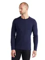 Produktbild: Icebreaker Unterwäsche Langarmshirt 200 Oasis LS Crewe - Merinowolle, enganliegend - navyblau Herren, Größe: XL