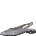 Produktbild: Tamaris Damen Sandaletten, Frauen Sandalen,TOUCHit-Fußbett,Sommersandalen,bequem,flach,Sommerschuhe,Freizeitschuhe,Strandschuhe,Silver,36 EU