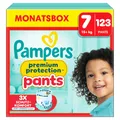 Produktbild: Pampers Premium Protection Pants Gr.7 Extra Large 15+kg Windeln, 123 Stück, Monatsbox