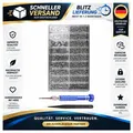 Produktbild: Brillen Reparaturset 14 Schrauben 5-in-1 Mini Schraubendreher Pinzette 12x8x3 cm