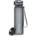 Produktbild: 720DGREE Trinkflasche uberBottle Stone Gray, 1 Liter, Kunststoff, grau, mit Sieb
