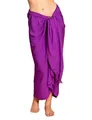 Produktbild: PANASIAM Sarong uni purple, 250x116cm