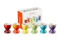Produktbild: LE CREUSET Eierbecher-Set, 6-teilig, Je 5,8 cm, Steinzeug, Regenbogen, 79067008359030