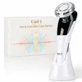 Produktbild: COOL-i® 5-in-1 Beautygerät – Für ergänzende Gesichtspflege mit EMS, Licht-, Wärme- & Kühlfunktion – Kabellos & kompakt für Zuhause (Weiß)
