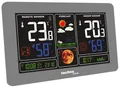 Produktbild: techno line WS 6469 Wetterstation mit Außensensor und Wettervorhersage | Farbdisplay | Wettervorhersage | Luftdruck | DCF-Funkuhr | Mondphase | Komfortanzeige | Außensensor